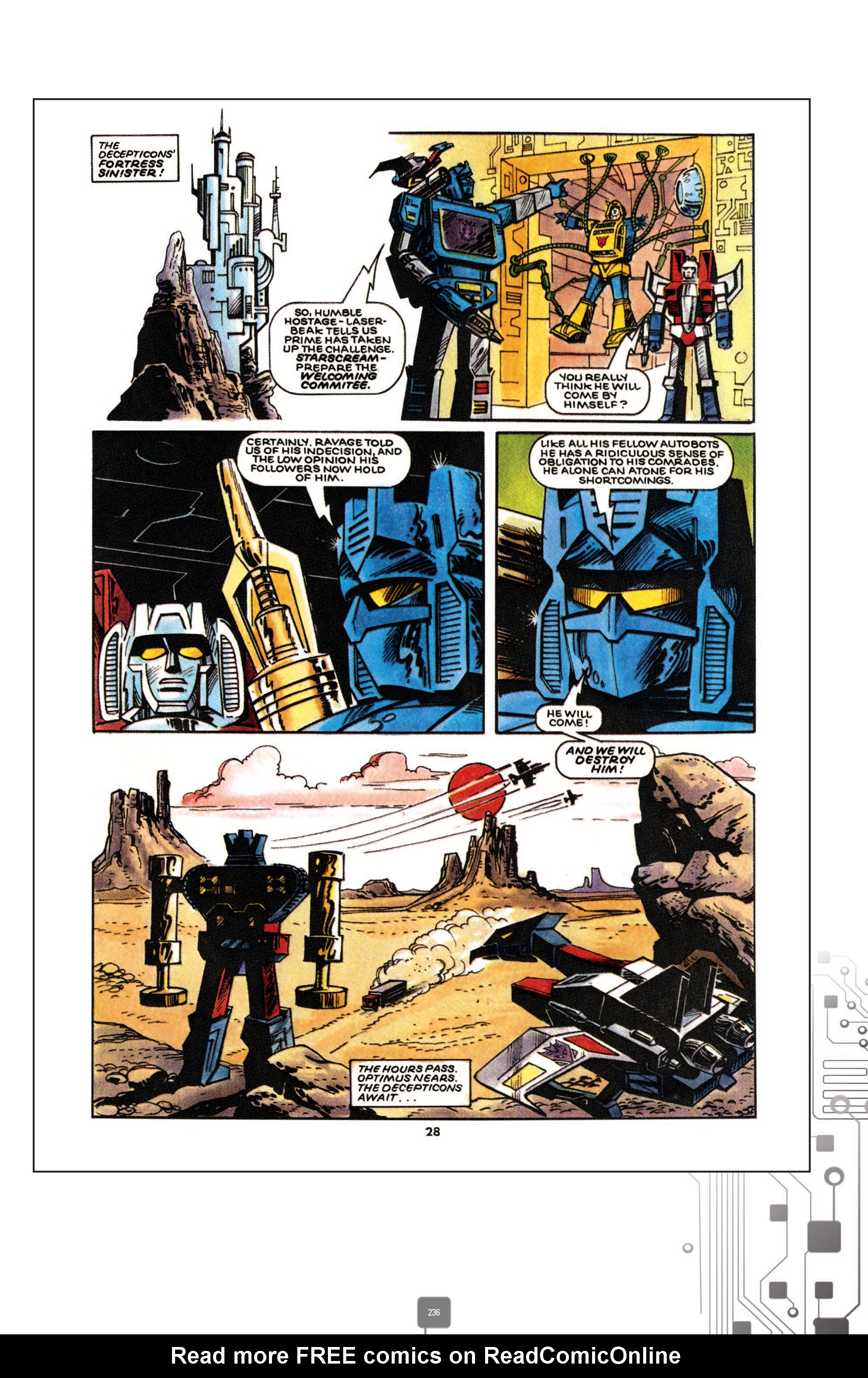 Read online The Transformers Classics UK comic -  Issue # TPB 1 - 237