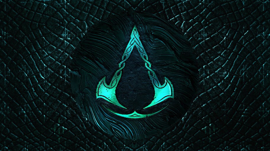 Assassin's Creed Valhalla, Logo, 4K, #3.1679