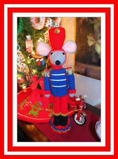 The Christmas Mouse Nutcracker & Doll Pattern© by Connie Hughes Designs©