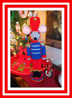 The Christmas Mouse Nutcracker & Doll Pattern© By Connie Hughes Designs©