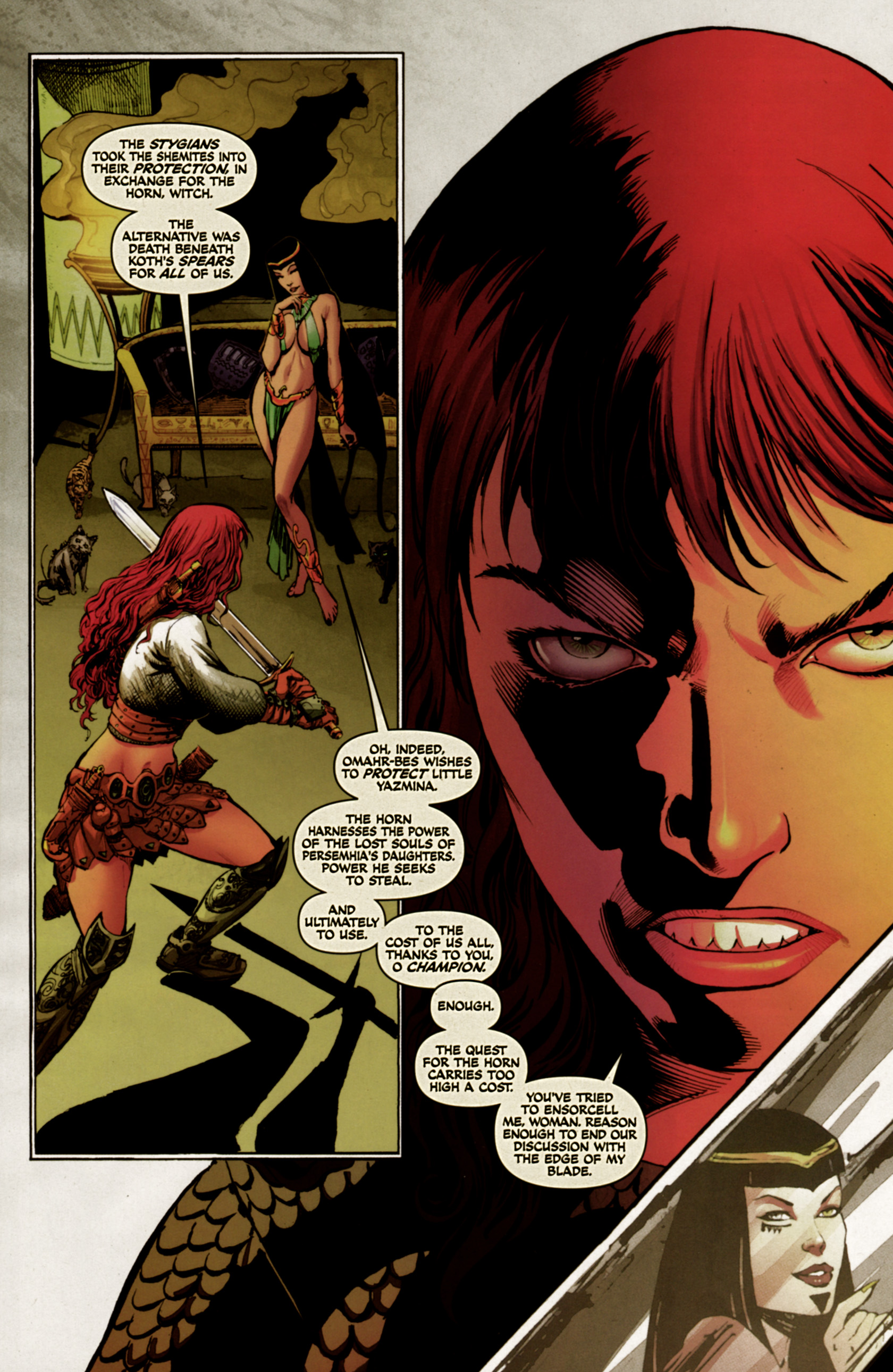 Read online Red Sonja (2005) comic -  Issue #63 - 5