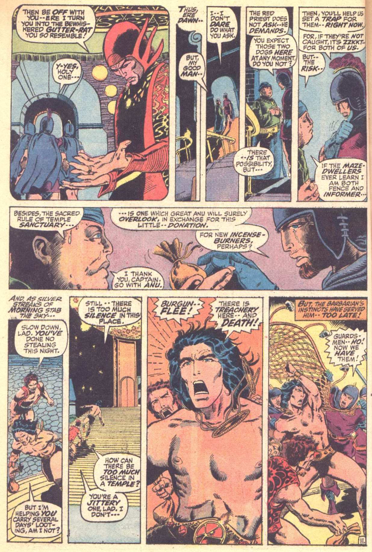 Conan the Barbarian (1970) Issue #10 #22 - English 12