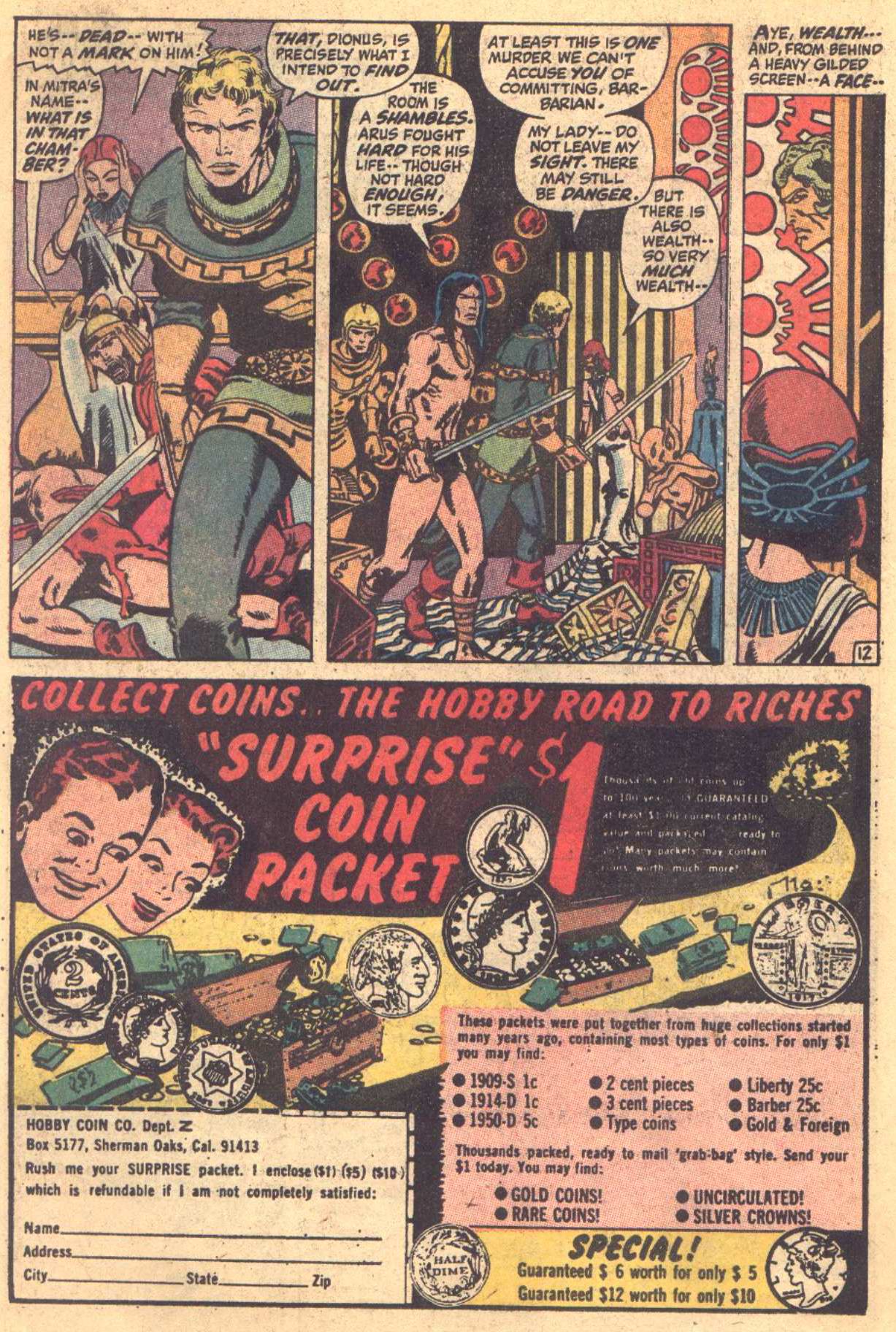 Conan the Barbarian (1970) Issue #7 #19 - English 13