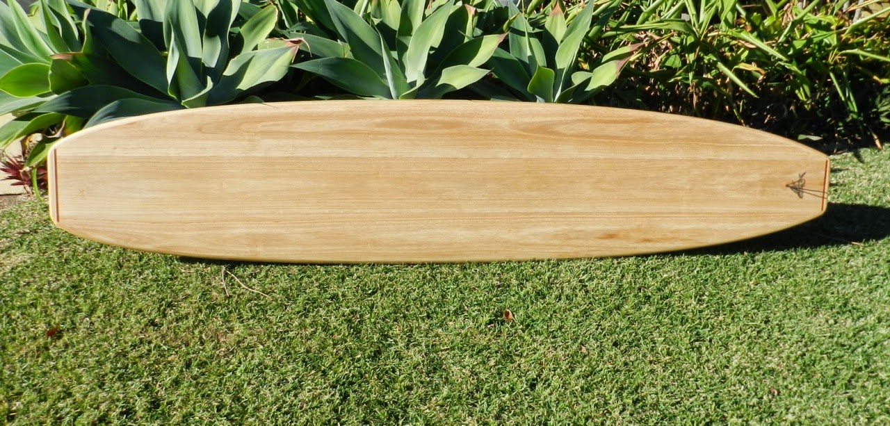 SurfboardsByGrantNewby 9ft square nose Log