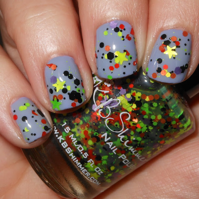 Imperfectly Painted Throwbacks Week KBShimmer Kiss And Spell