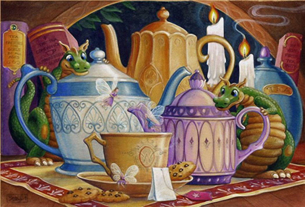 Чаепитие картинки для детей