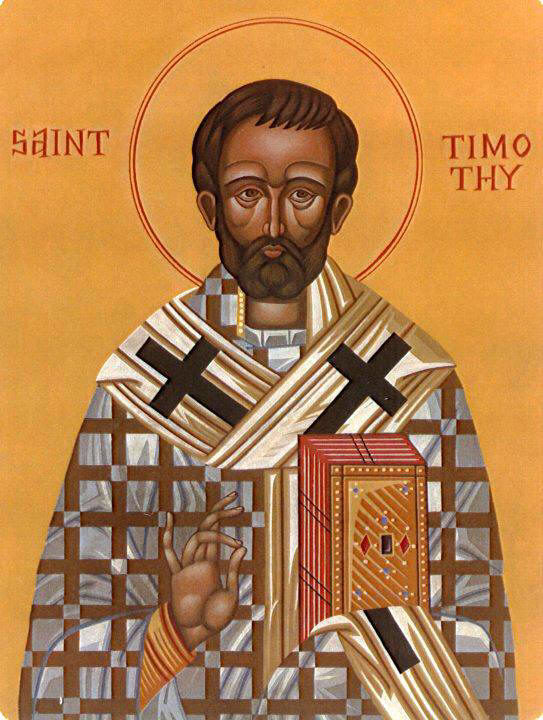 Saint January 26 St. Timothy 1st of Ephesus Patron of Stomach and Intestinal