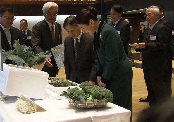 The 58th Agriculture, Forestry and Fishery Festival Awards. Emperor Naruhito, Empress Masako and Aiko visited Ryogoku Kokugikan