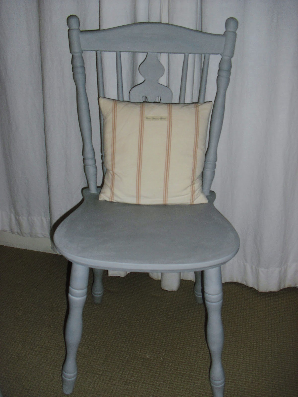 Faberdashery: Paris Grey painted chairs