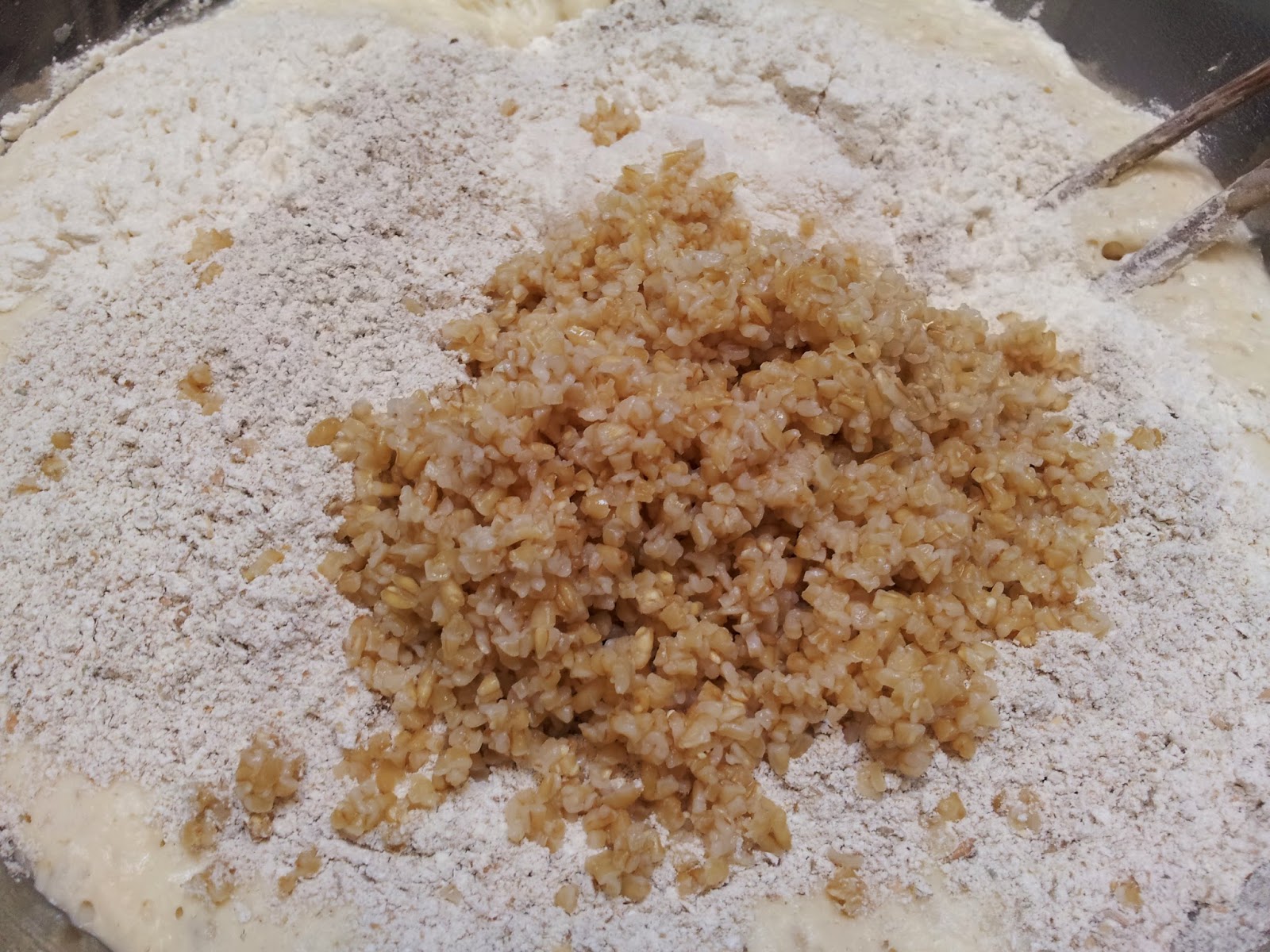 Pat's Kitchen Journal Kibbled Wheat Mantou (steamed bun)