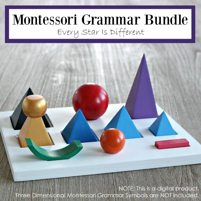 Montessori Grammar Bundle