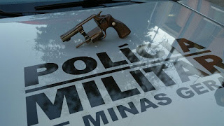 Forças Policiais - revolver calibre .38 apreendido Forças Policiais - revolver calibre .38 apreendido