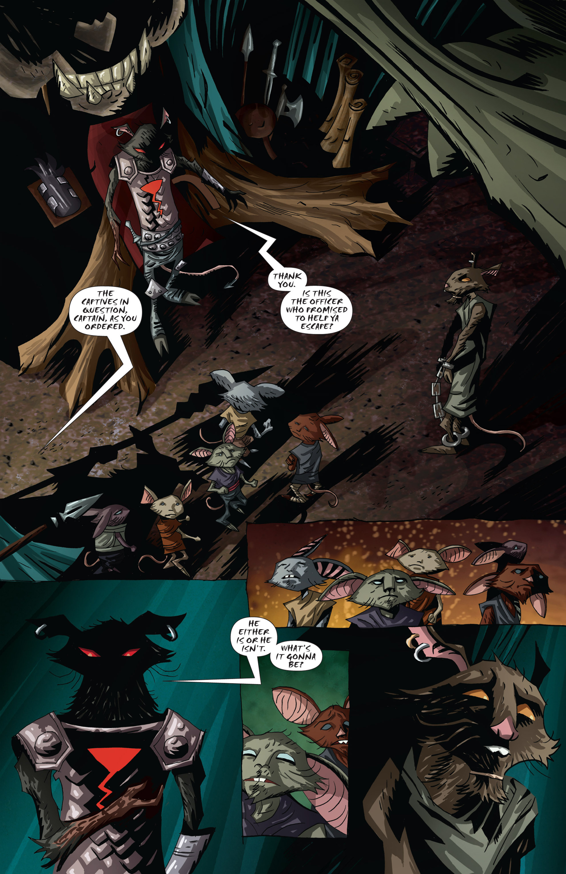 Read online The Mice Templar Volume 4: Legend comic -  Issue #4 - 23