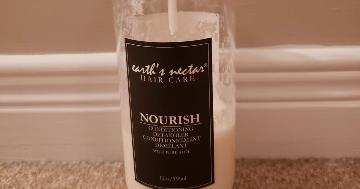 My Makeup Issues Earth's Nectar Hair Care Nourish Conditioning