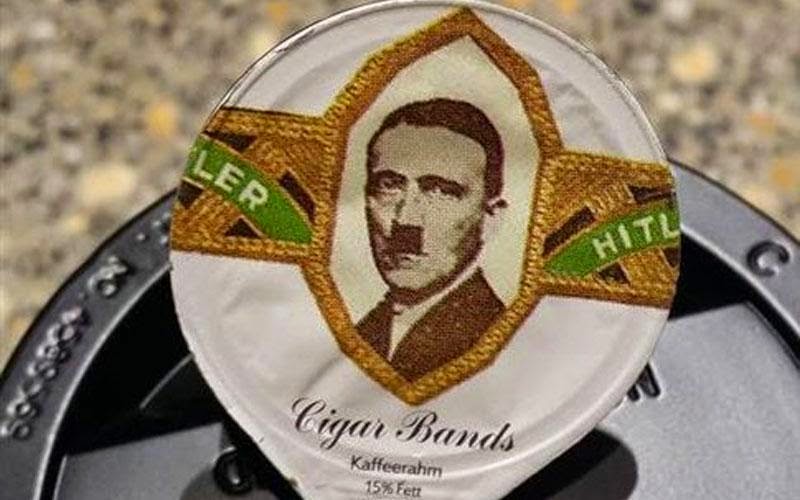 Γάλα για τον καφέ με το πρόσωπο του Χίτλερ εμφανίστηκε στην Ελβετία