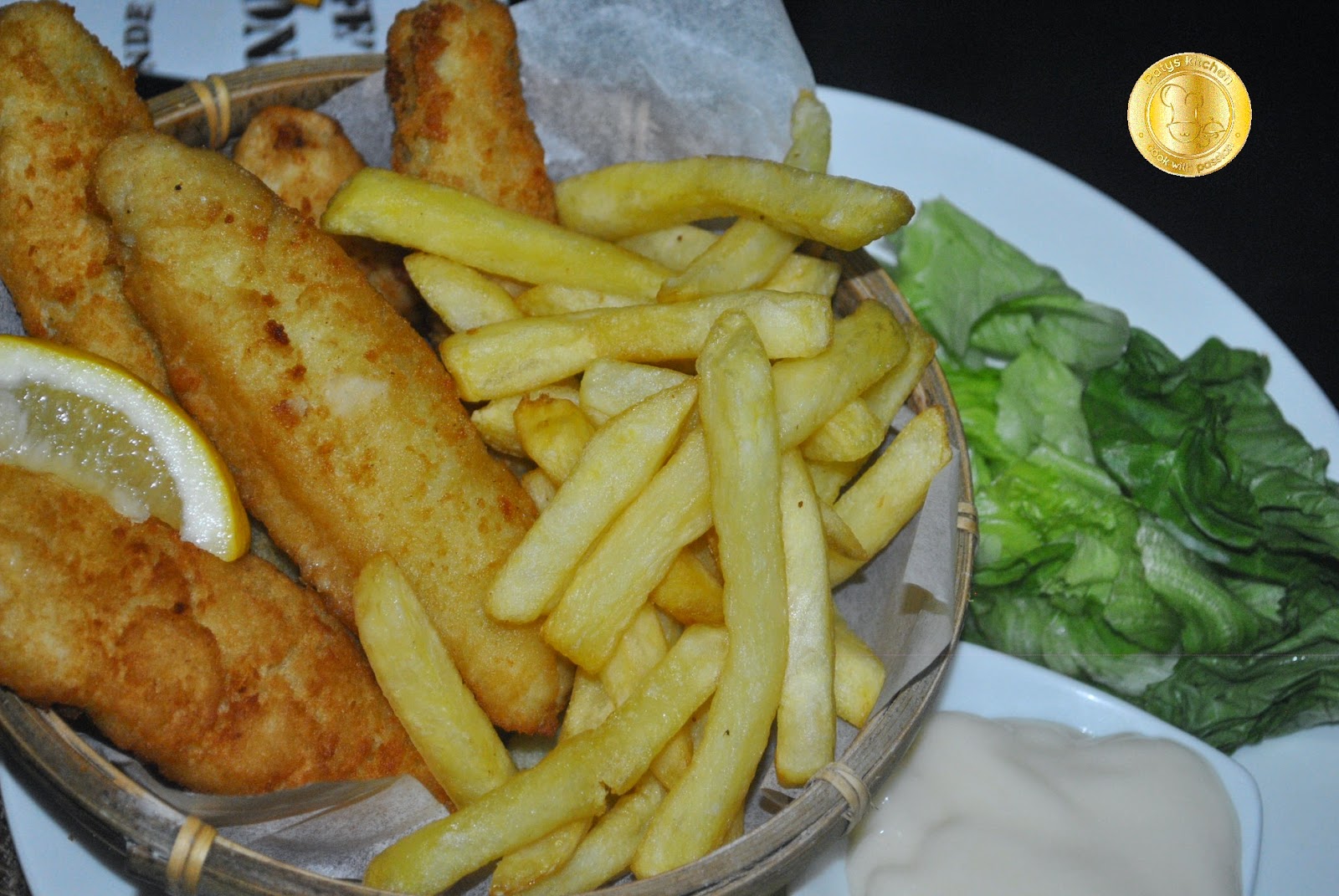 PATYSKITCHEN NO BEER BATTER FISH N CHIPS