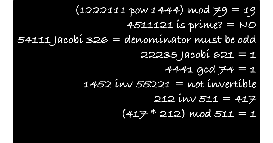 Modcalc modular arithmetic calculator for ios