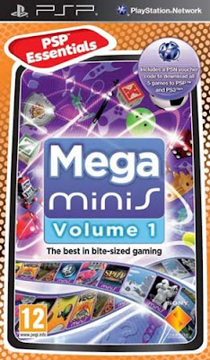 Mega minis Volume 1 PSP Cover Photo