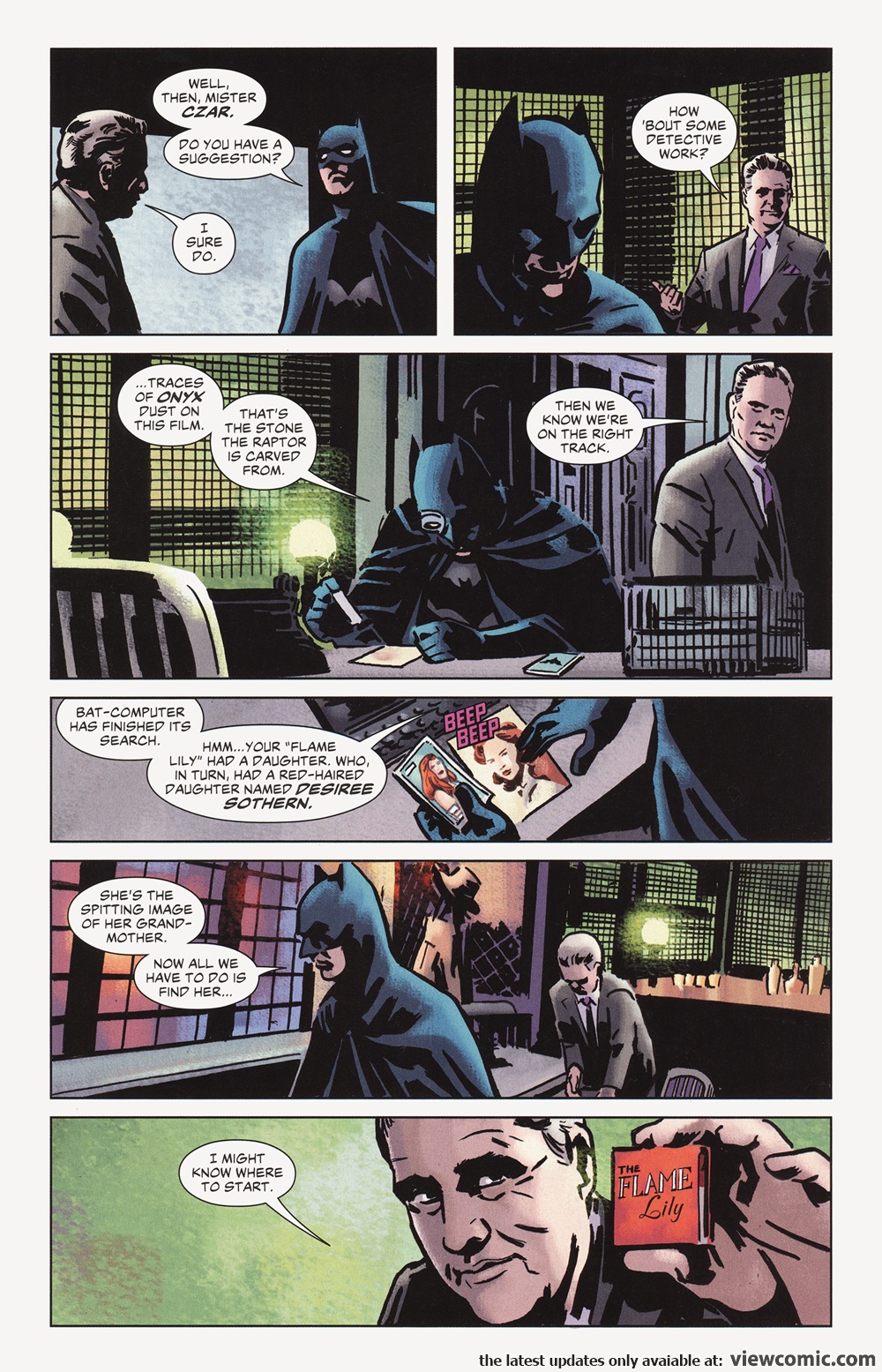 Batman In Noir Alley 001 (2017) | Read All Comics Online