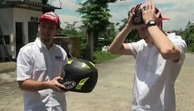 Waduh, Pembalap MotoGP Banting Helm Buatan Indonesia, Hasilnya...