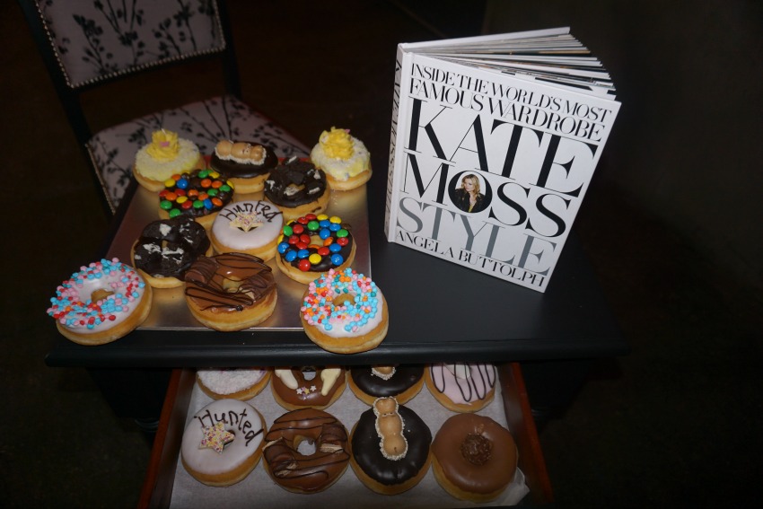 Hunted Vintage SS16 Launch Party Kate Moss Doughnuts
