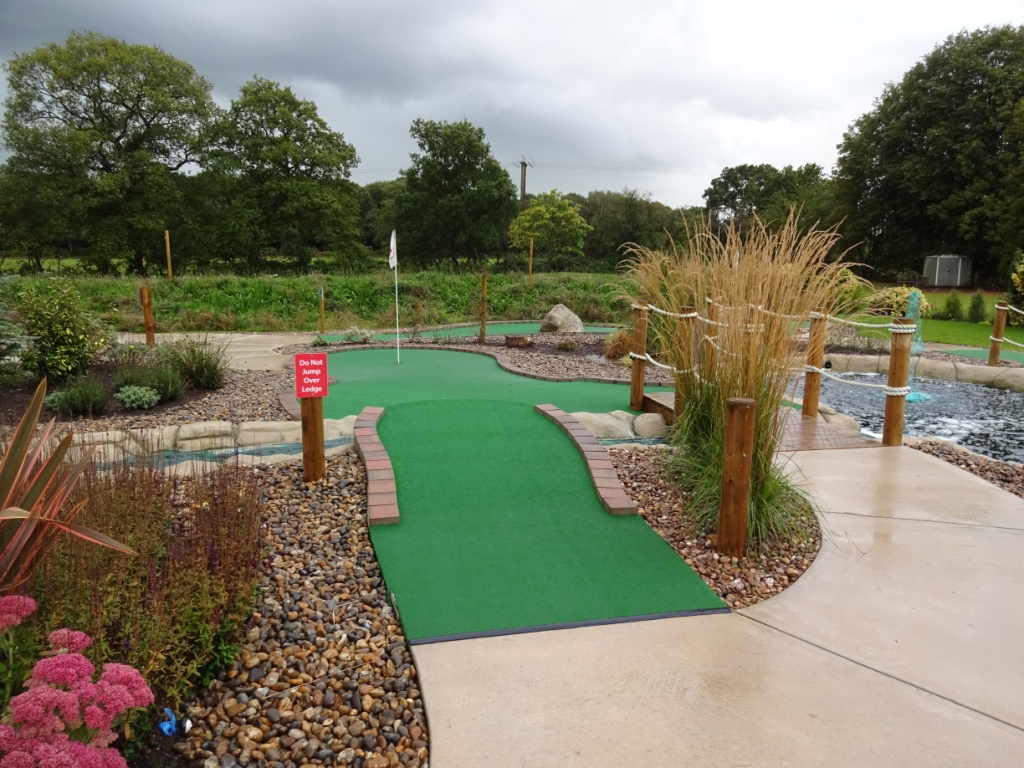 The Ham and Egger Files Adventure Golf at the Four Ashes Golf Centre