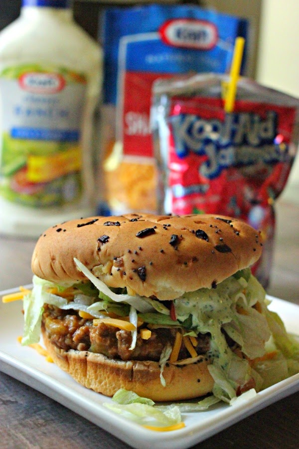 Recipe: Taco Burgers & Scallion Cilantro Lime Ranch. AKA Mexican Sloppy Joes or Bun Taco Recipe: Taco Burgers & Scallion Cilantro Lime Ranch. AKA Mexican Sloppy Joes or Bun Taco