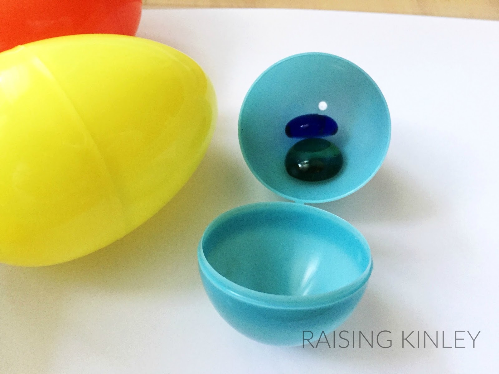 PLASTIC EGG PROCESS ART PAINTING Raising Kinley