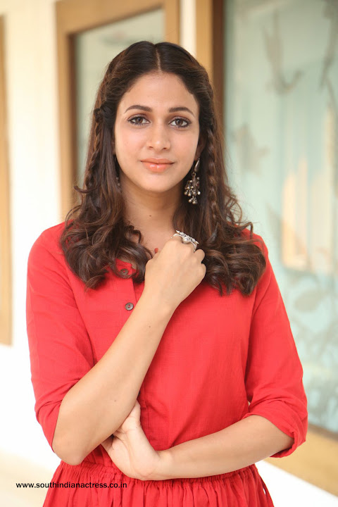 Lavanya Tripathi at Radha movie Success Meet