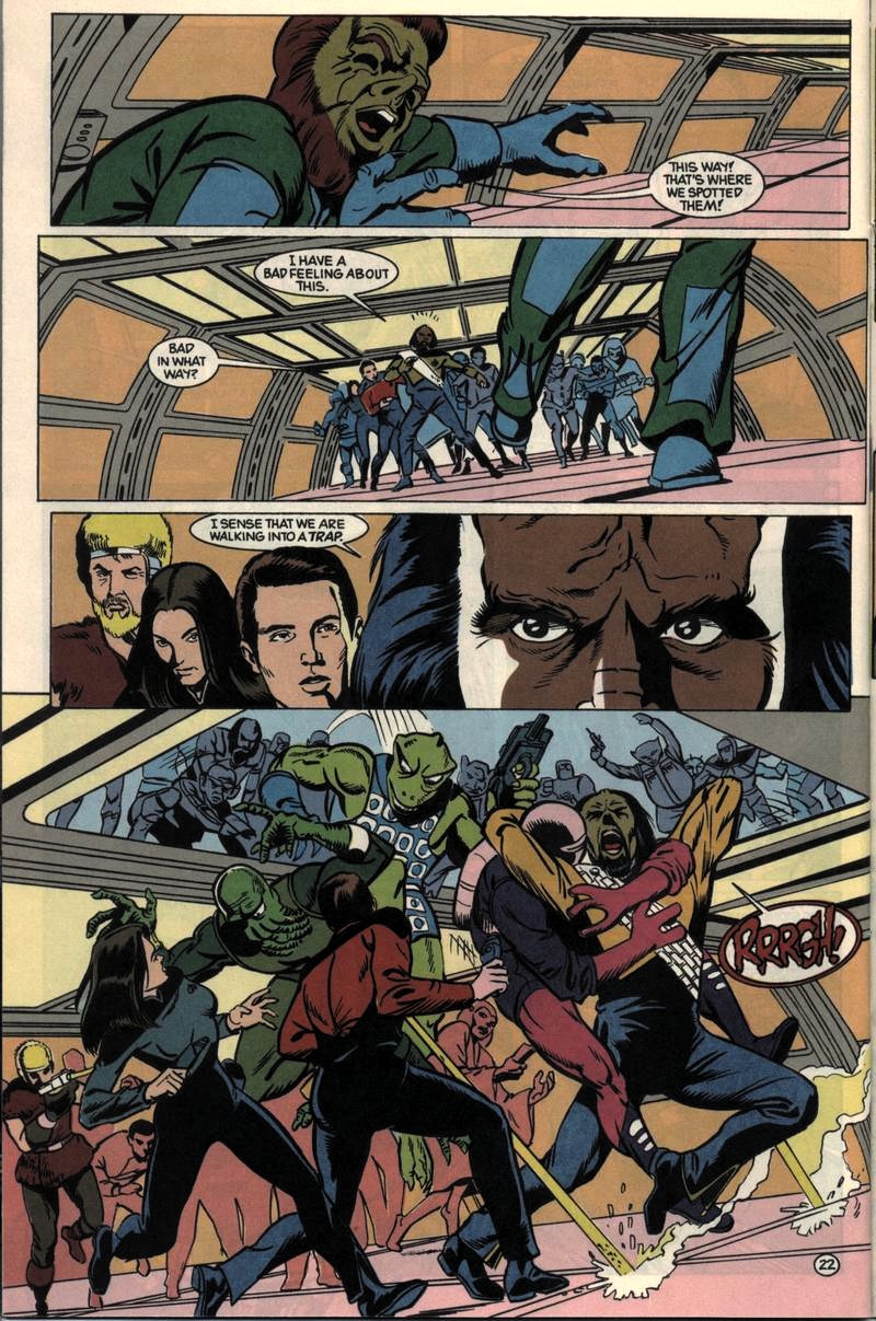 Read online Star Trek: The Next Generation (1989) comic -  Issue #23 - 23
