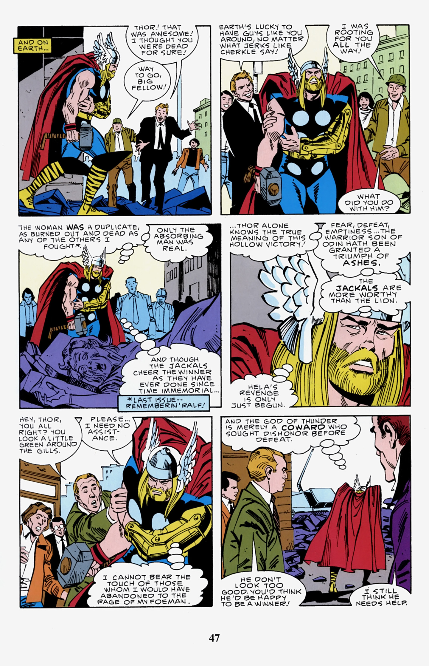 Read online Thor Visionaries: Walter Simonson comic -  Issue # TPB 5 - 49