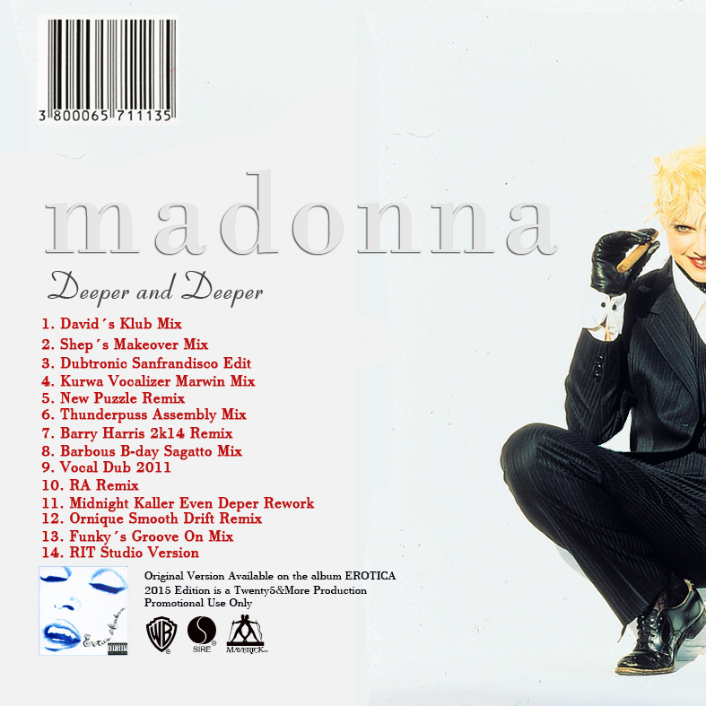 deeper and deeper madonna cover deeper and deeper madonna cover
