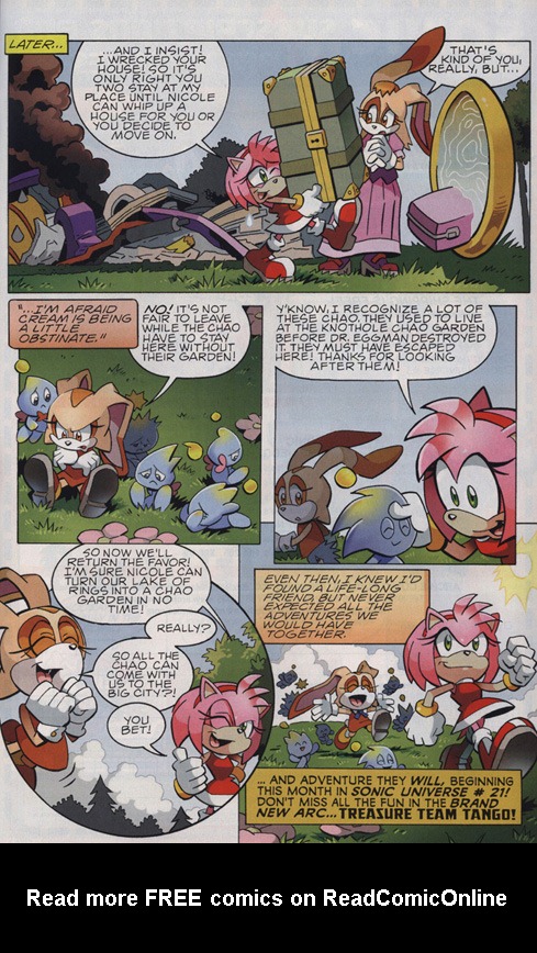 Read online Sonic The Hedgehog comic -  Issue #217 - 23