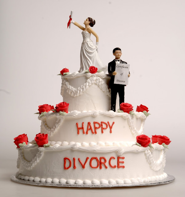 bolo de divórcio divertido engraçado