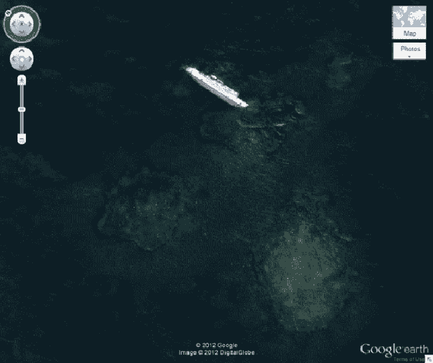 WOW ! Pernahkah Anda Melihat ? 10 Penampakan Aneh dan Menyeramkan Tertangkap Google Earth