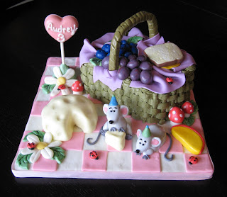 Picnic Birthday Cake Picnic Birthday Cake