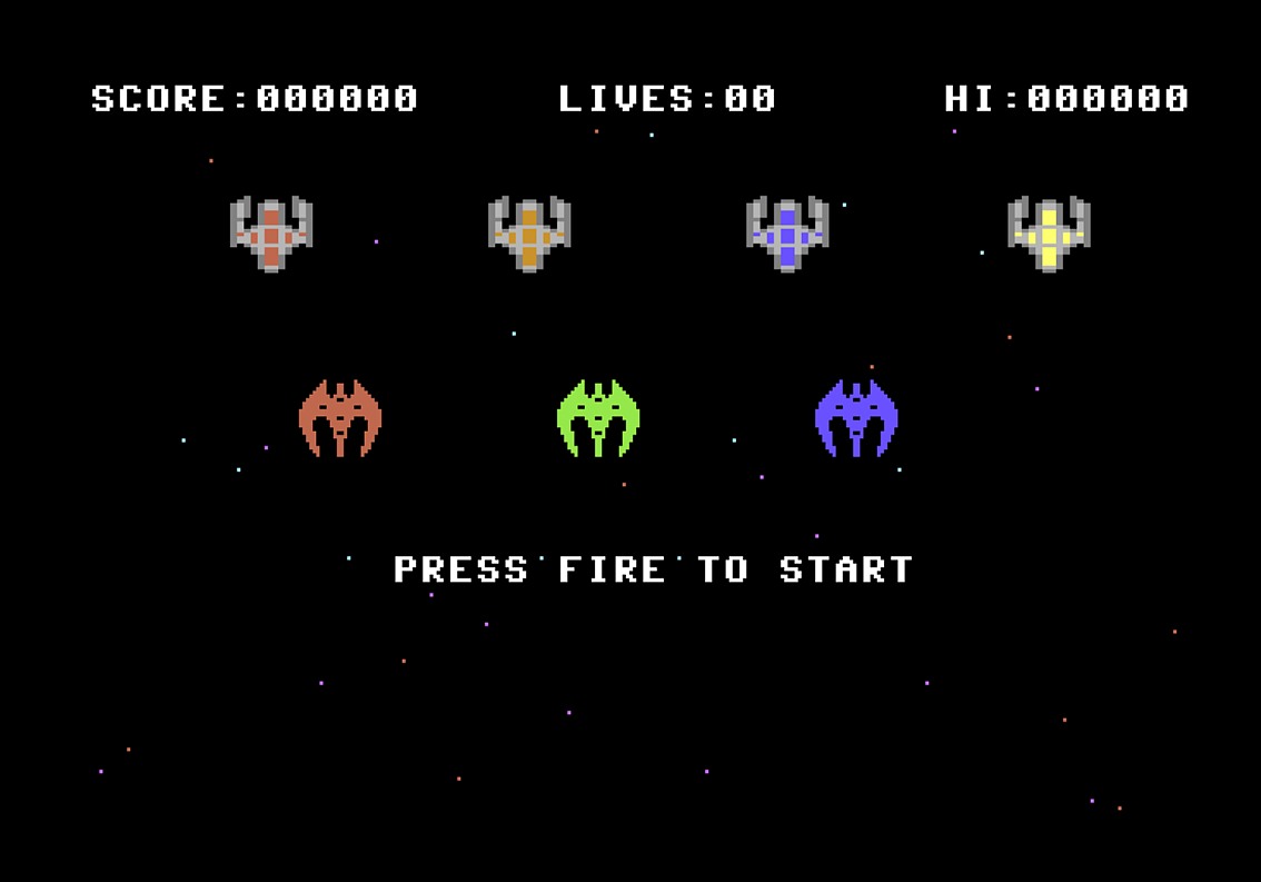 Indie Retro News RetroGameDev Space Shooter Preview