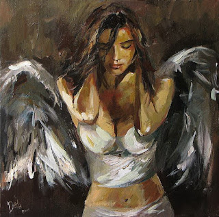 pinturas-angeles-chicas-cuadros
