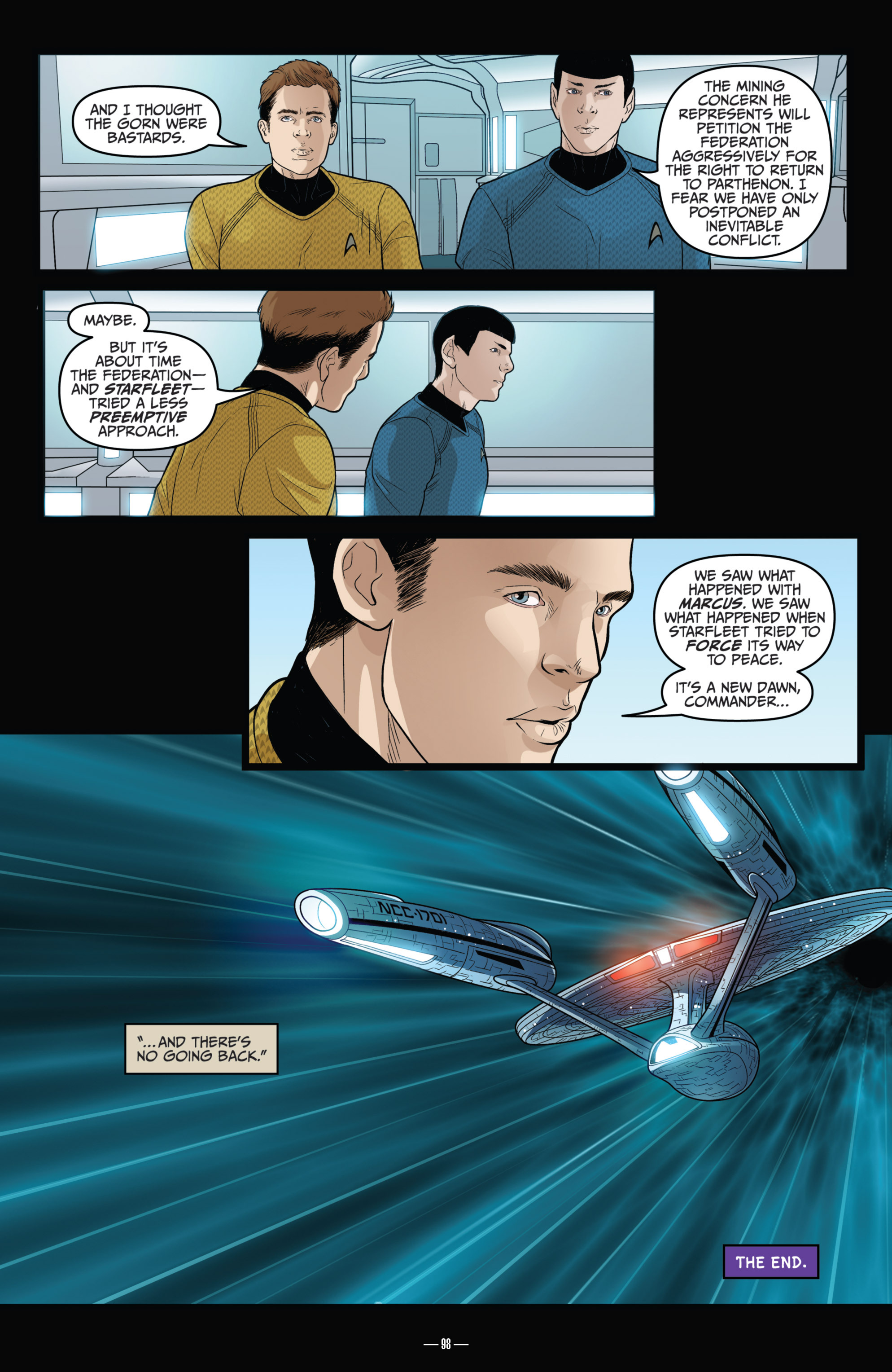 Read online Star Trek (2011) comic -  Issue # _TPB 6 - 98