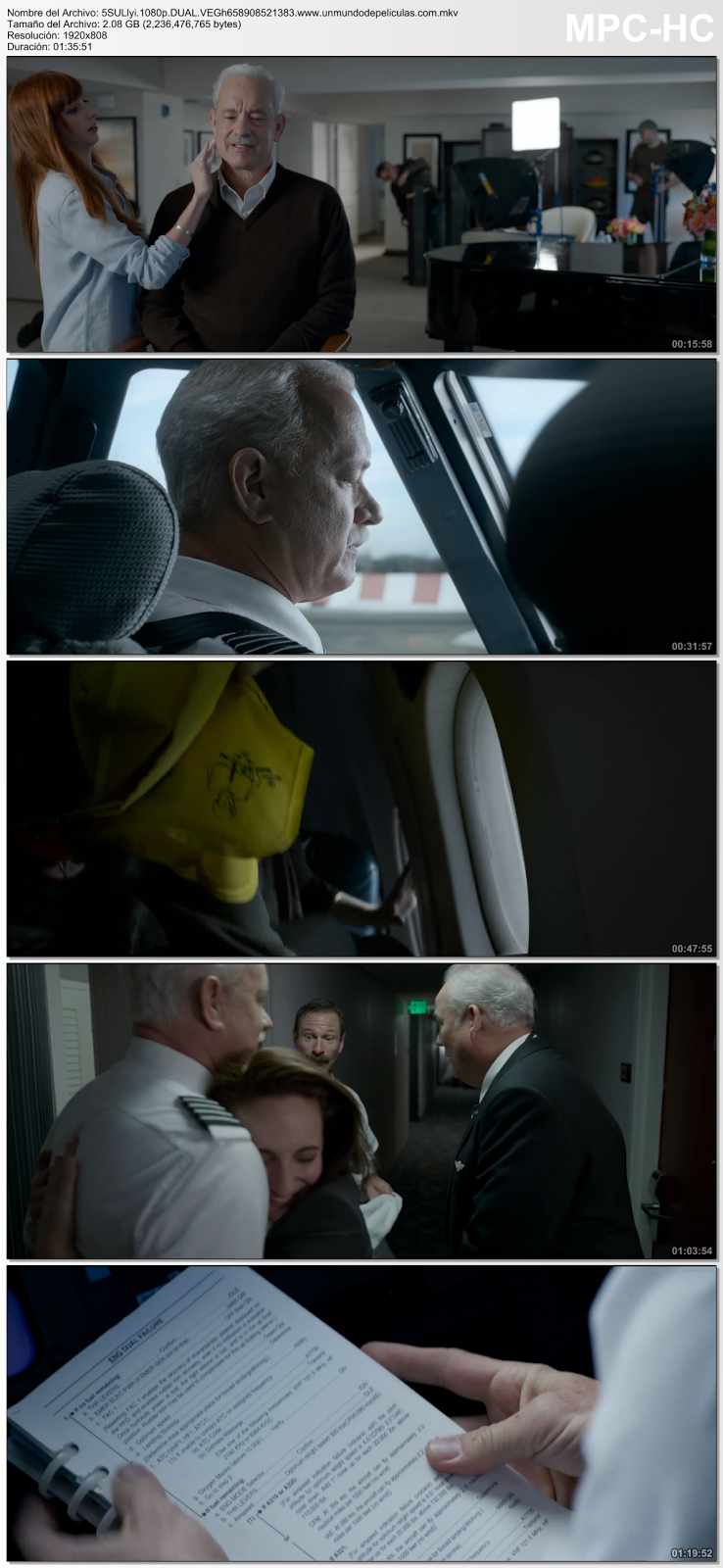 Capturas de la película.