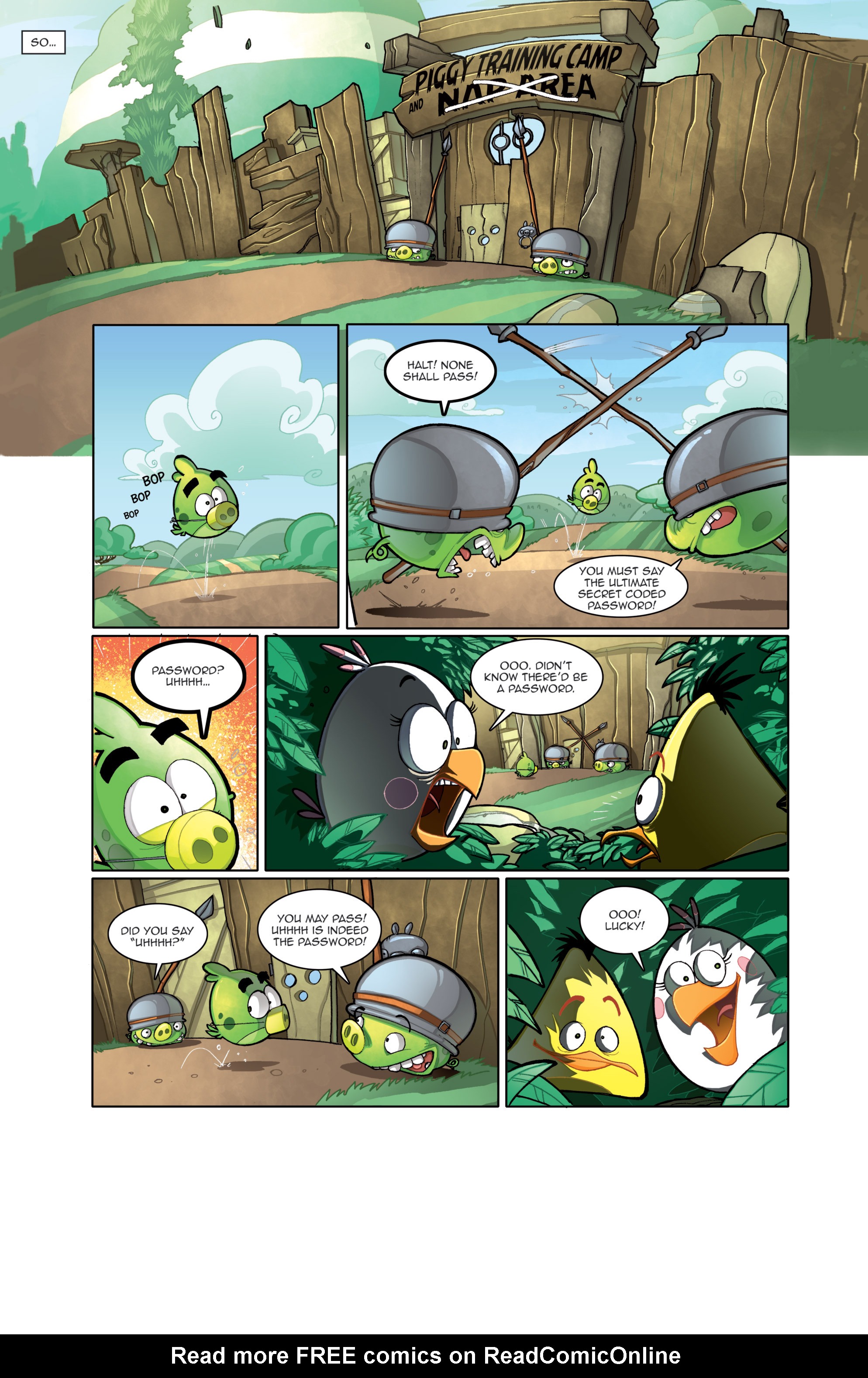 Read online Angry Birds Comics (2014) comic -  Issue #4 - 6