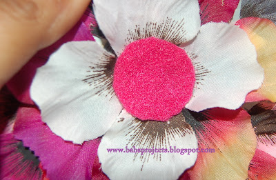 Close up Shot of Floral Refrigerator Magnet