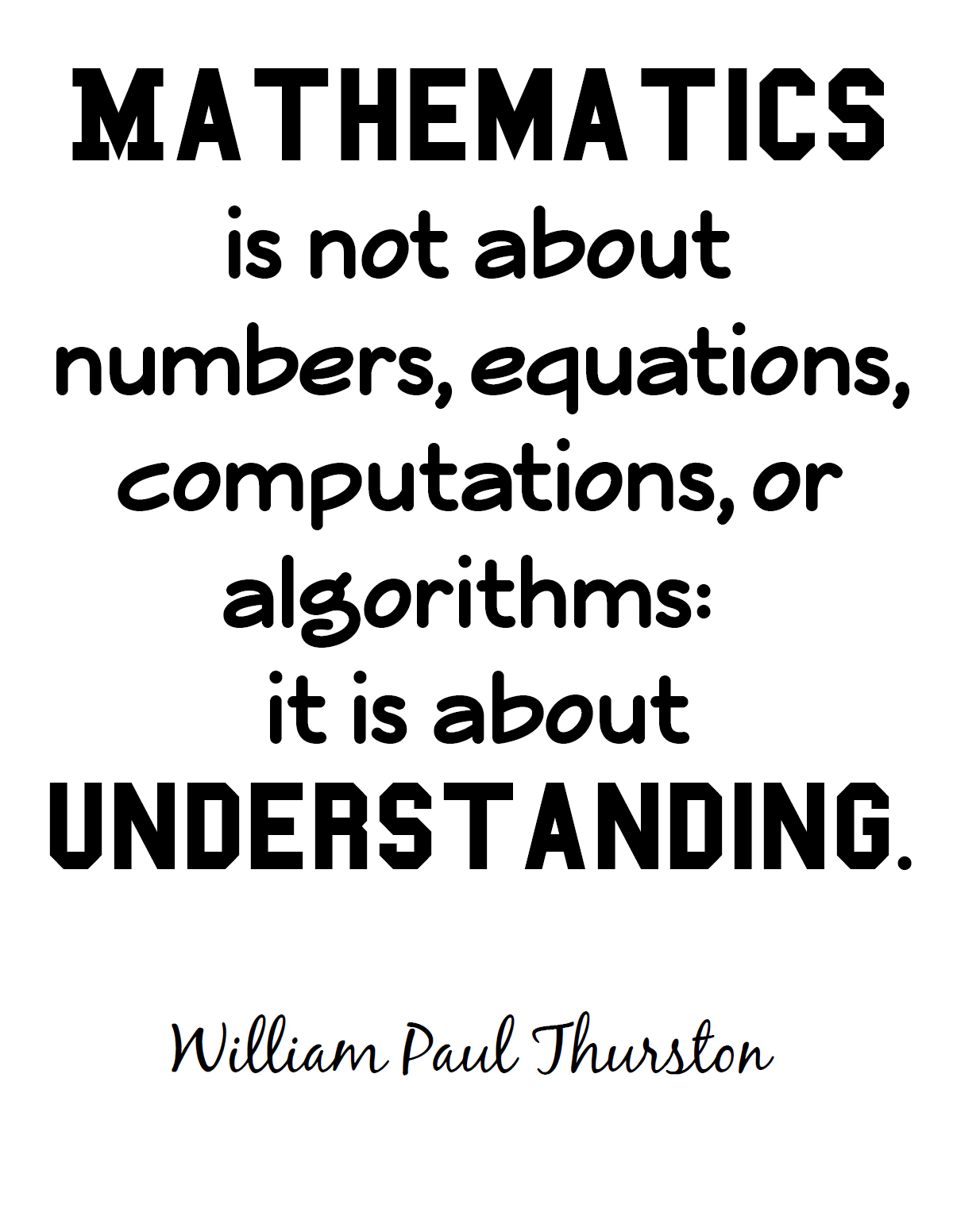 Math = Love: More Free Math (and Non-Math) Quote Posters