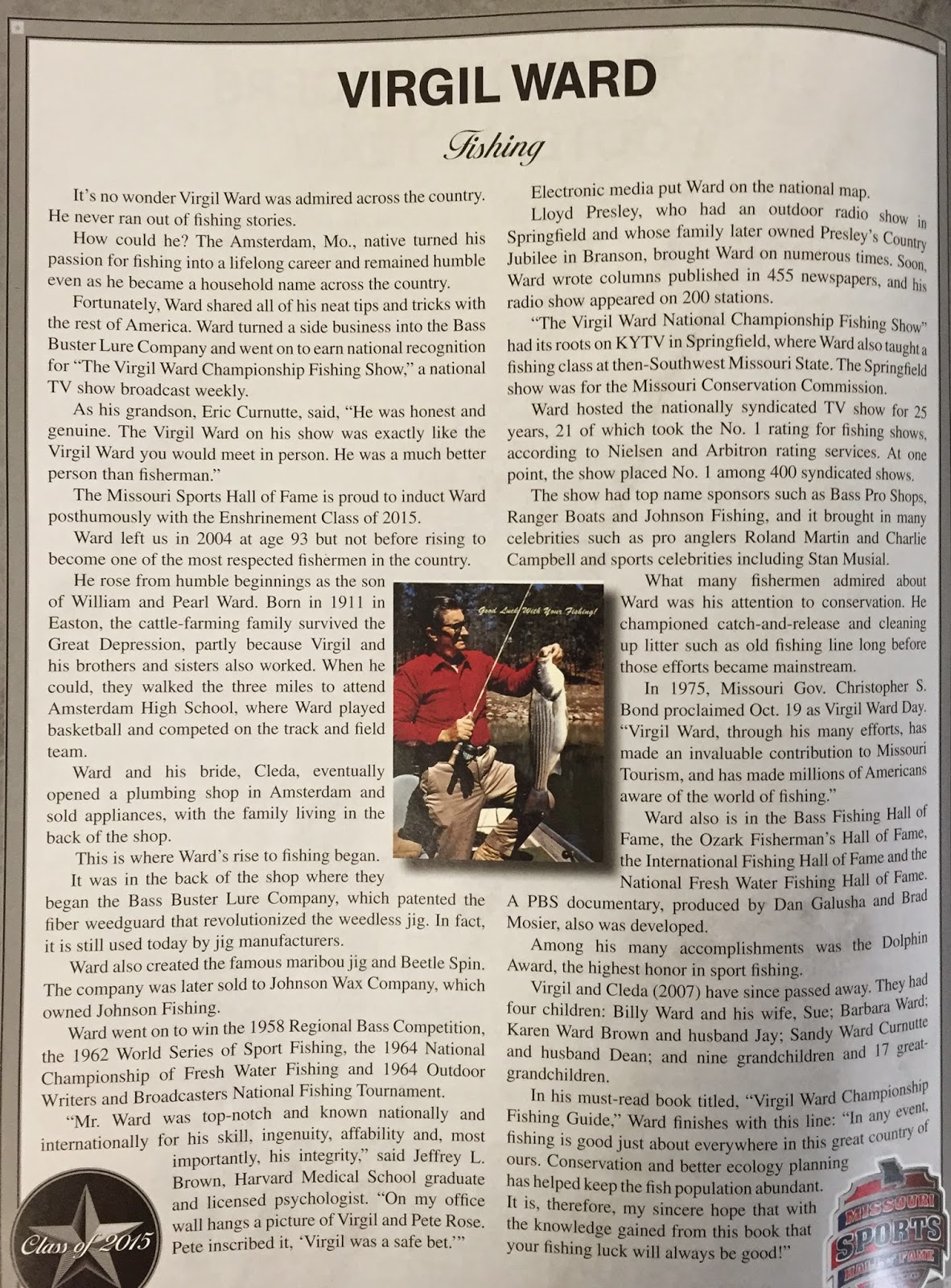 MidAmerica pics Bass Busters photos 19751977