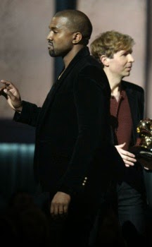 03 Pics: Kanye nearly pulled a 'Kanye West' at the Grammys last night
