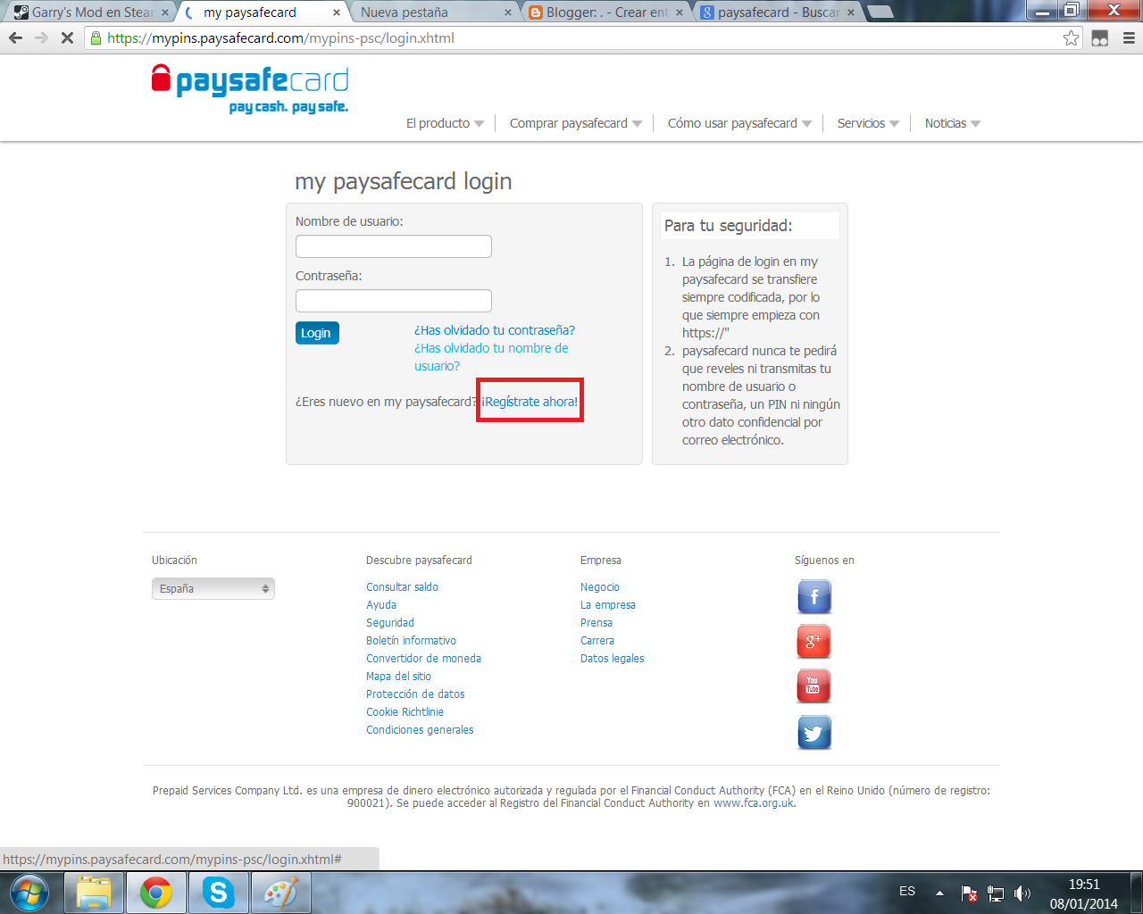 Paysafecard login Paysafecard login