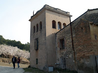 Torre quadrada, al canto nord, de Can Pubill Torre quadrada, al canto nord, de Can Pubill