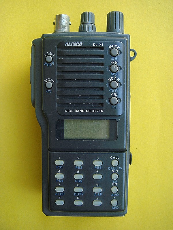 甲蟲工作室 Alinco DJX1 手提式寬頻接收機（Wideband Receiver） 介紹