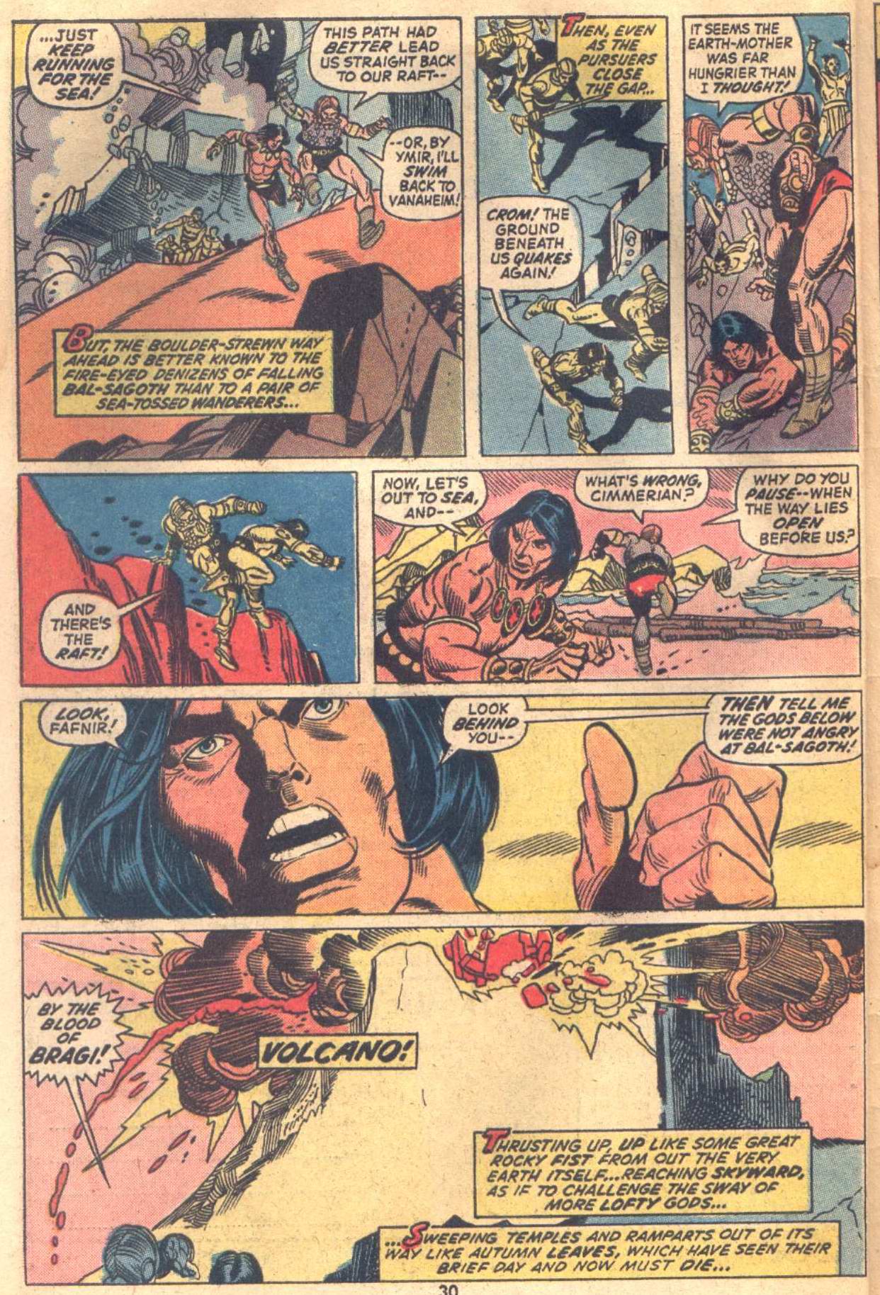 Read online Conan the Barbarian (1970) comic -  Issue #18 - 22
