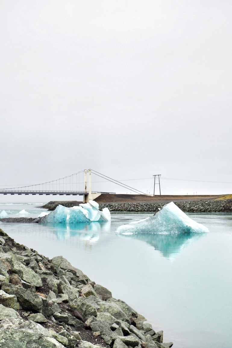 Icebergs de Jökulsárlón en Islande
